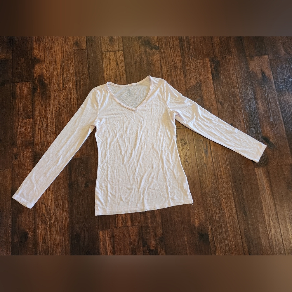 SO Light Pink Long Sleeve Size Large Women's